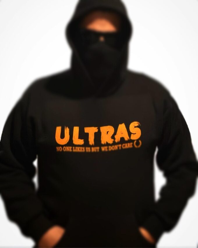 Ninja hoodie - ULTRAS no one likes us but we don't care