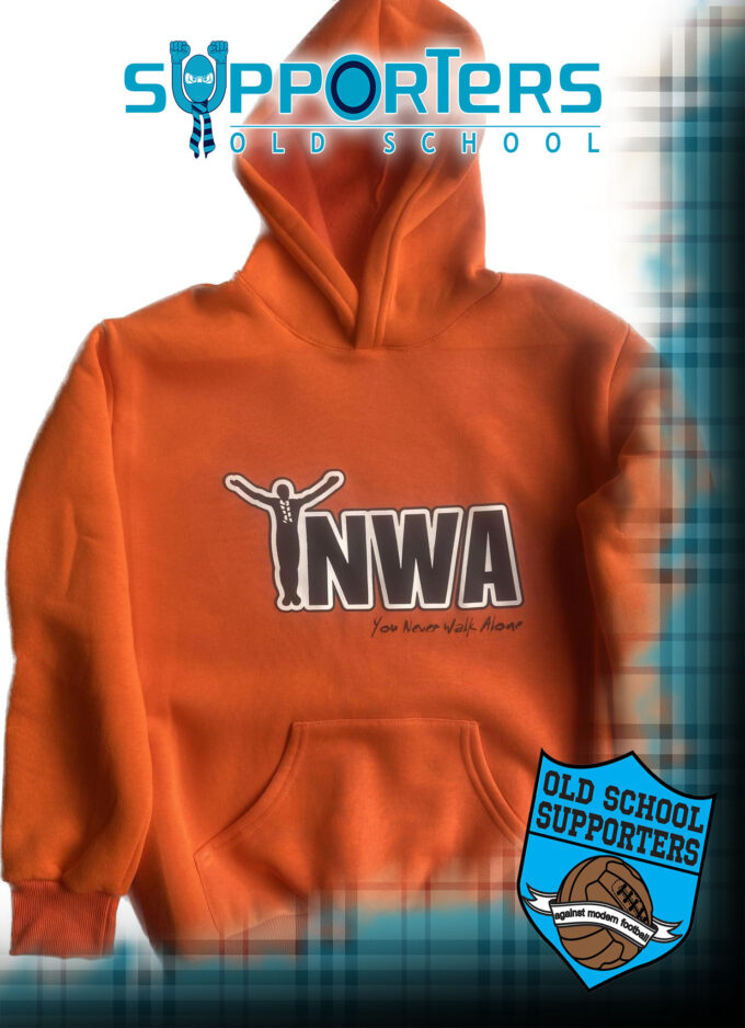 YNWA - hoodie Orange kids 🟧