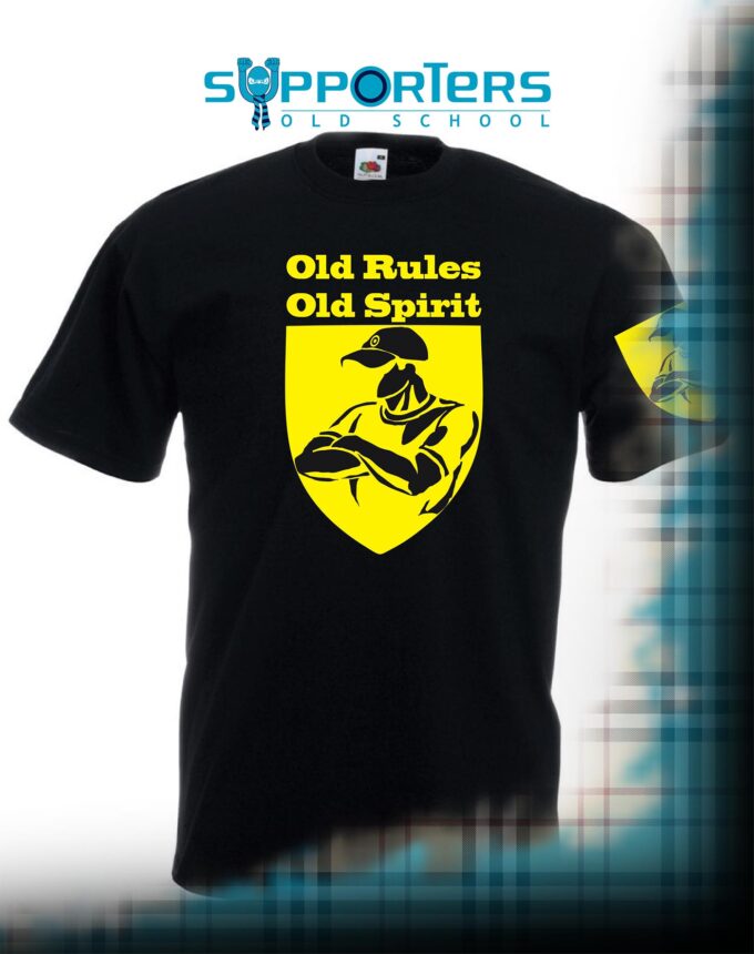Old Rules Old Spirit - yellow print