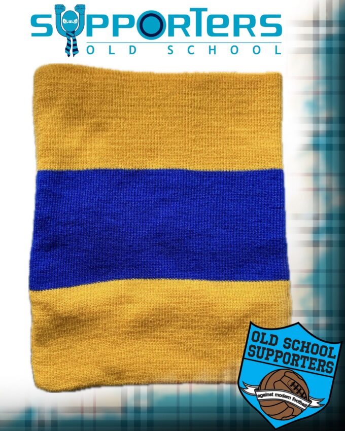 NECK WARMER - YELLOW/BLUE