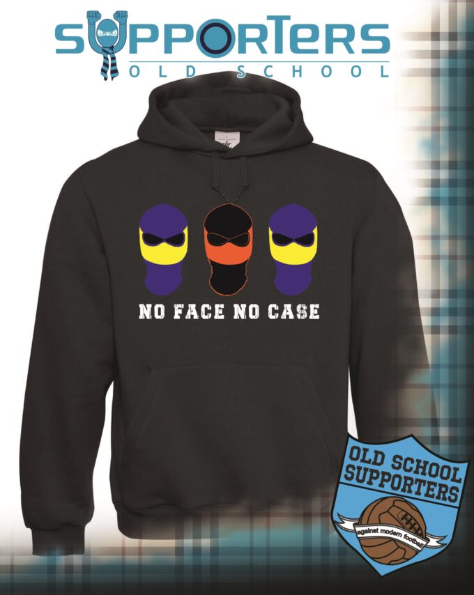 NO FACE NO CASE - hoodie