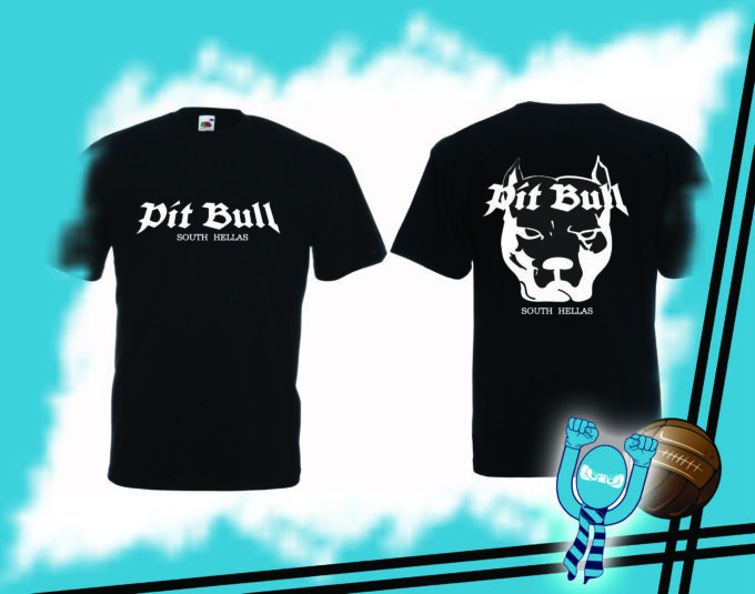 PIT BULL SOUTH HELLAS - WHITE t-shirt